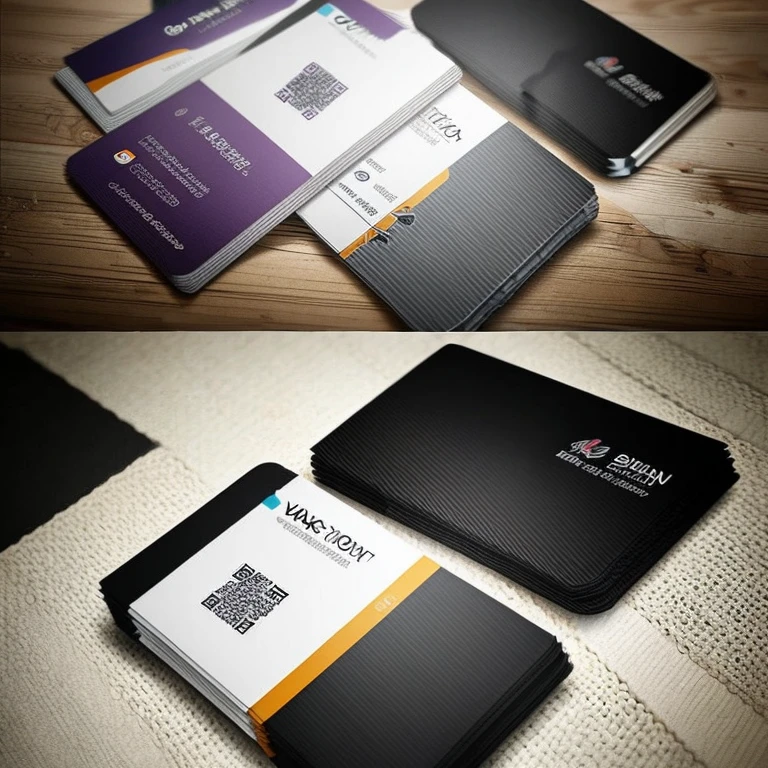 A stylish interior designer business card designed by a mother who is raising .