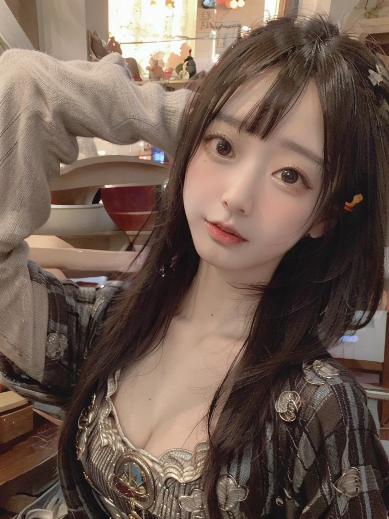 China-style，ancient wear，busty figure，There  a charm，Rapunzel