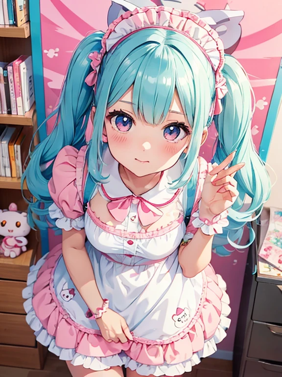 panoramic view, portrait head to feet view, soft pastel colors stick figure 1 girl nurse at medical hospital in background, lolita nurse dress accessories, detailed five fingers on each hand, 2 hands, 2 feet, knee white stocking, Une fille long cheveux lisse dans le style 90's anime vintage, its fine ink line art, comic style, of the anime girl, cute face, big eyes long lashes, kawaii style accessories cute sanrio resin charms, hair accessory, ruffle, bow, cute bear, cute cat, pastel light yellow light pink colors, illustration in the style of omiso and menhera lolita on Twitter, lolita glam, art by hareroom1 on Twitter, beautiful line art, film frame of nurse in hospital, pastel comic style, manga style, manga art style, pencil and ink caricature drawing,  palette colors, flat colours, detailed, attention to detail, 8k
