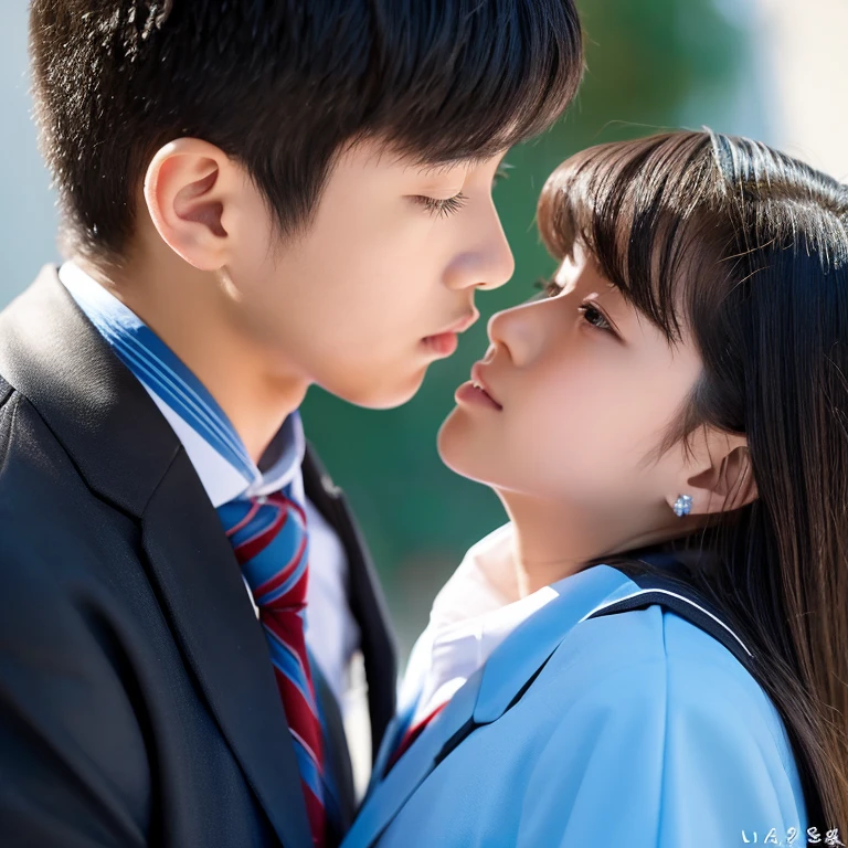 boys the kiss