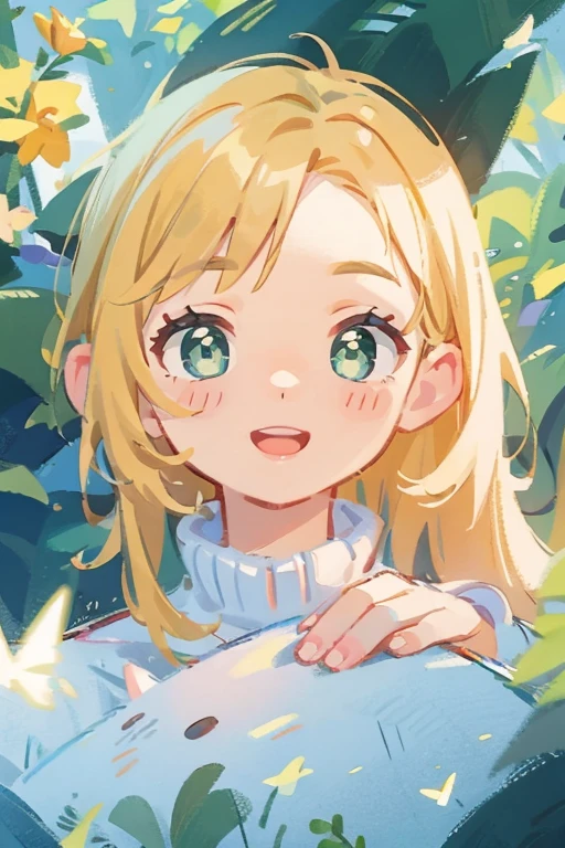 (best quality,4k,8k,highres,masterpiece:1.2),ultra-detailed,(realistic,photorealistic,photo-realistic:1.37),yellow blond long hair,1Girl,1 boy,couple,Sweaters,happy face,beautiful detailed eyes,beautiful detailed lips,extremely detailed eyes and face,longeyelashes,portraits,landscape,vivid colors,warm toning,soft lighting