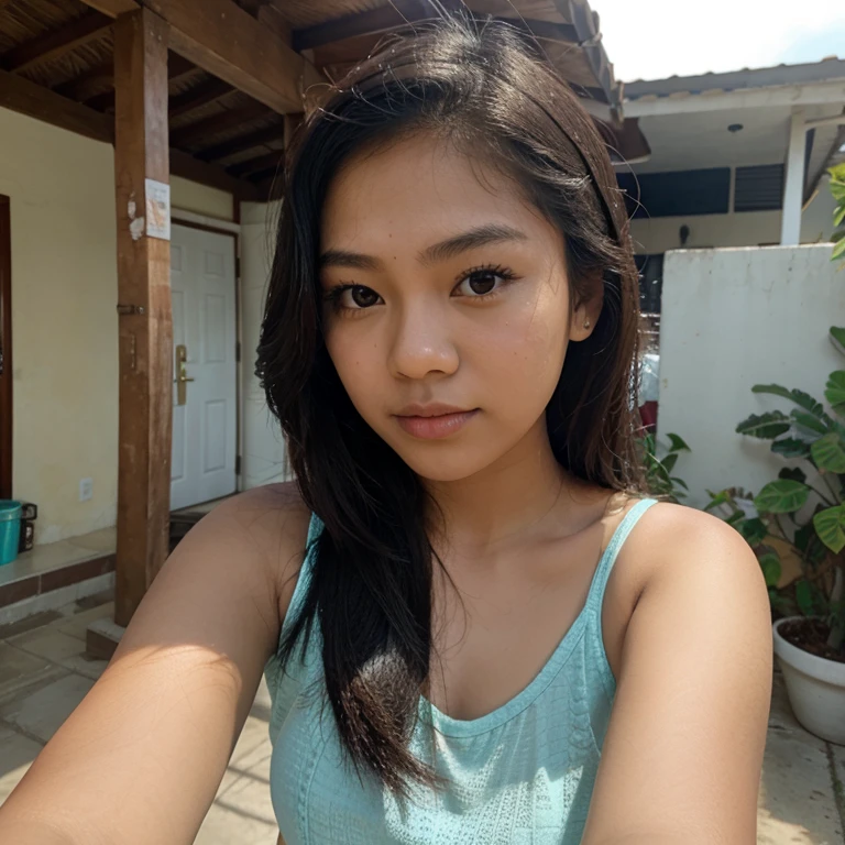 filipina girl selfie