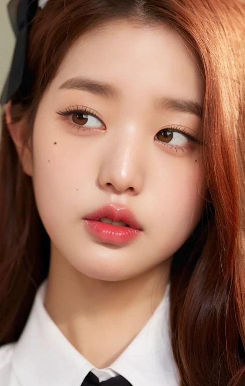 there a woman with long hair and a black tie, maquillaje popular de Corea del Sur, maquillaje coreano popular, Joven y adorable rostro coreano, Rasgos de la cara coreana, Wan adorable cara coreana, Hermosa joven coreana, Retrato Jisoo Blackpink, Bae Suzy, Hermosa mujer surcoreana, Hermosa joven coreana, Chica coreana, Jinyoung Shin, young cute wan asian face, Jaeyeon Nam