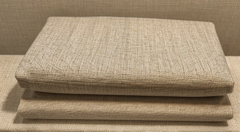 an image of a soft, abstract textile or fabric, showcasing its gentle textures and muted color palette as a soft and cozy background