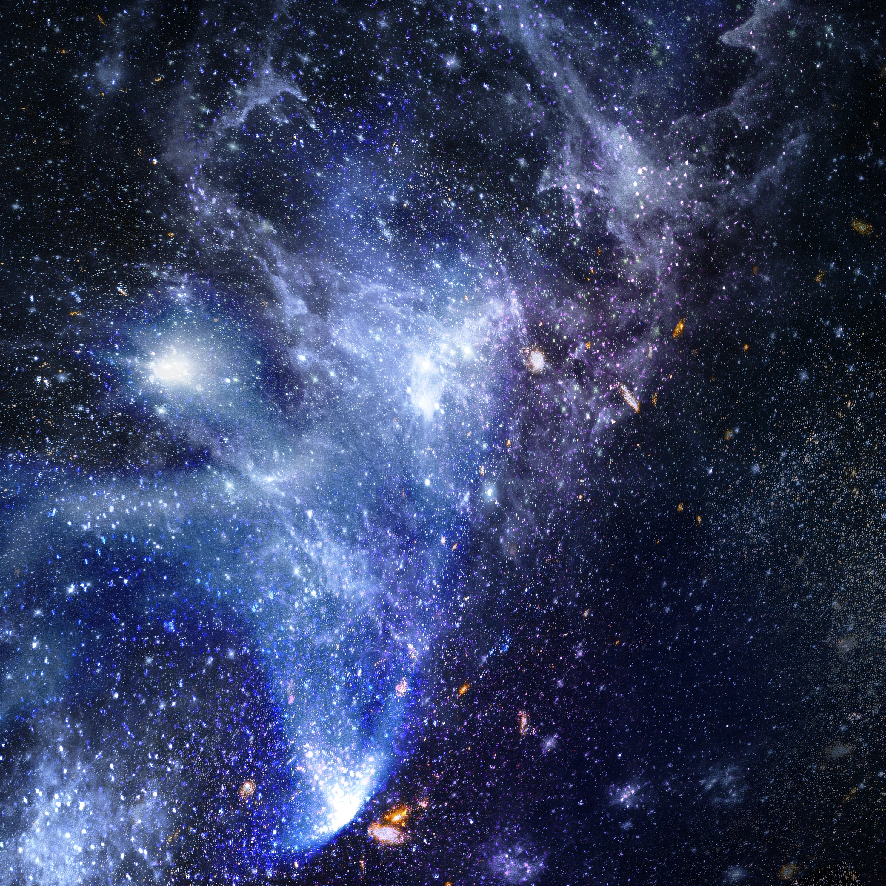arafed image of a galaxy with a bright blue star in the center, galaxies and stars in background, galaxy and nebulas, deep space in the background, galaxy in the night sky, starry space nebula, galaxies and star in the sky, stars in space, background of stars and galaxies, background of the galaxy, galaxies and nebulae, galaxy in the sky