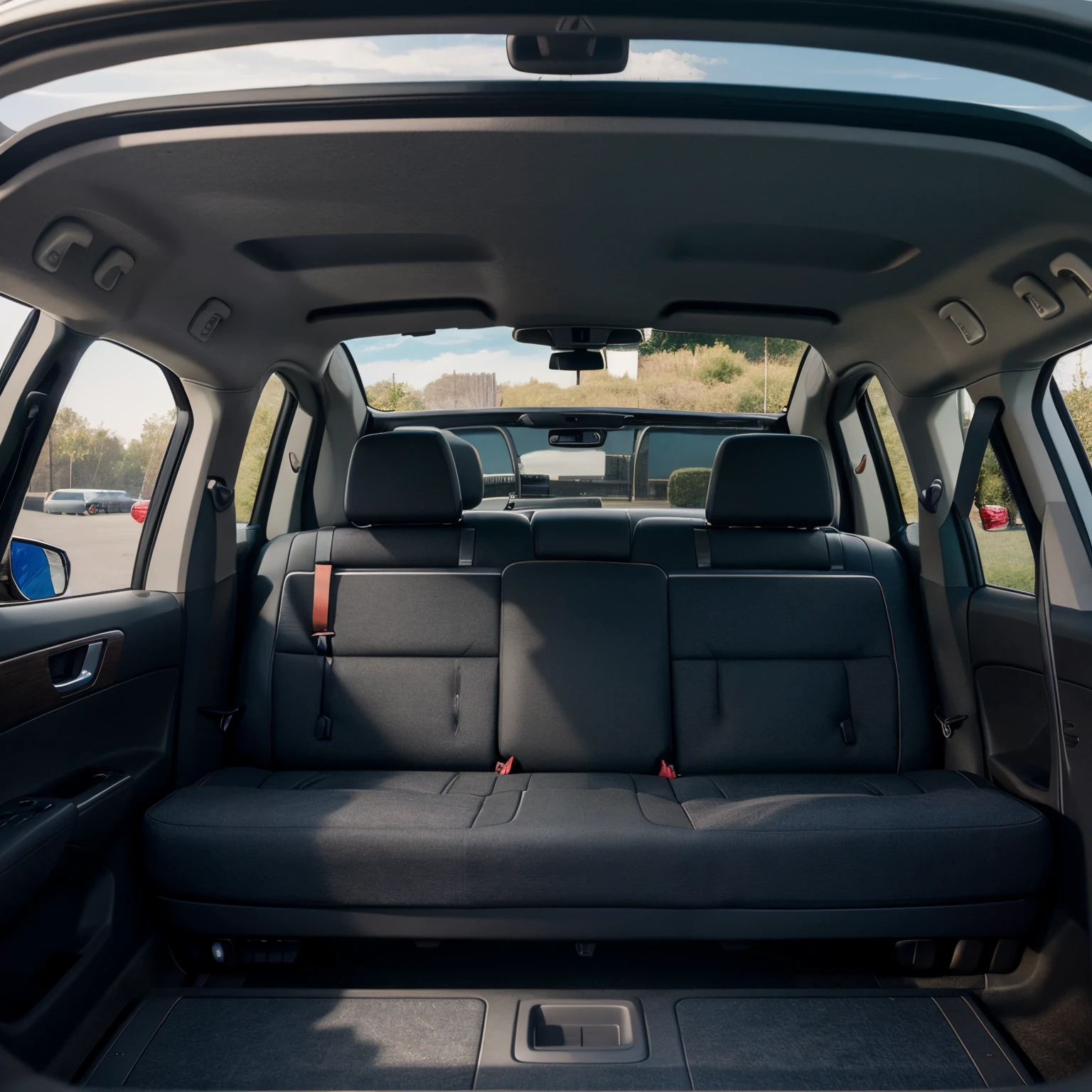 2023 Chevy Uplander minivan mixed with a little bit of the original Uplander style and kind of a new sleek design and a new fully developed Cadillac interior it comes in blue black and red