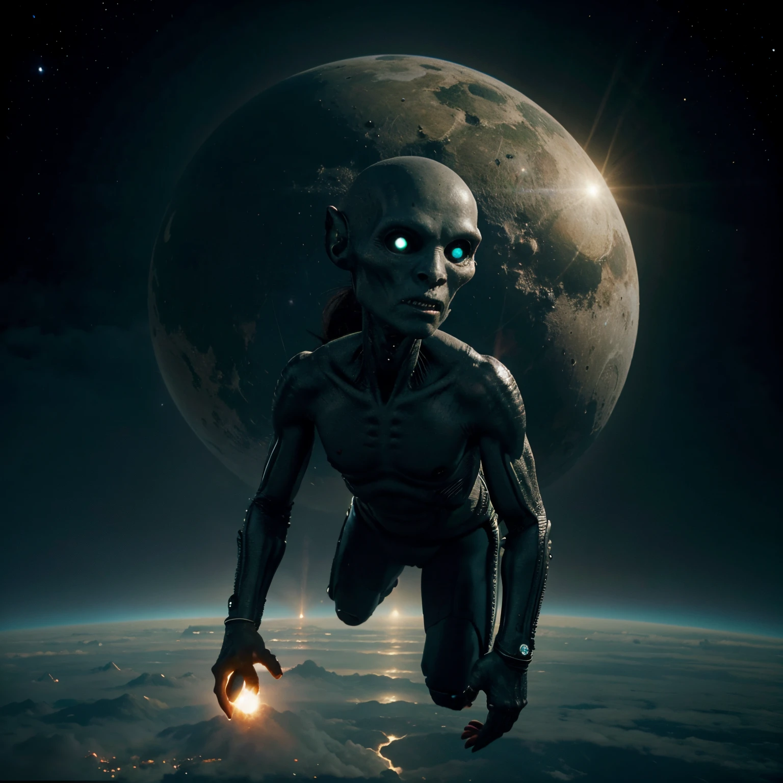 CREATE ALIENS INVADING EARTH, SOQUE OS HUMANOS GANHANDO