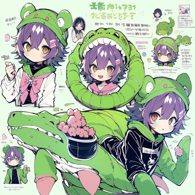 There are many different cute cartoon animals, Elephants, crocodiles, Rabbits and other animal patterns in this photo, Cute, Hand-drawn illustrations, Colorful, Wang Chen, crocodile loki, art cover, ƒ5.6,🦩🪐🐞👩🏻🦳; 🌞🌄 , code, 🪔 🎨 metaverse, full height
