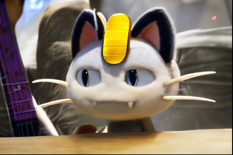 ((realistic)), ((photorealistic)),((high-res, masterpiece, best quality, cinema lightinasterpiece, best quality:1.2), upper body, solo, masterpiece, best quality, 4k, photograph, cinematic, modelshoo ,ultra realistic 8k cg, masterpiece, ((ultra detailed background, delicate pattern, intricate detail)), (highly detailed, fine detailest quality, (photorealistic:1.4), absurdres, RAW photo,masterpiece, best_quality, ((boy 1.3)), solo, realistic fur, detailed, (detailed fur, fur, furry body:1.2), (by ratte and nuzzo and kenket:0.7), ((Meowth 1.5)), pokemon, snaggletooth, smile, upper body, high quality, absurd res, photo manipulation, photography \(artwork\), detailed, playing guitar, on stage,guitar, electric guitar