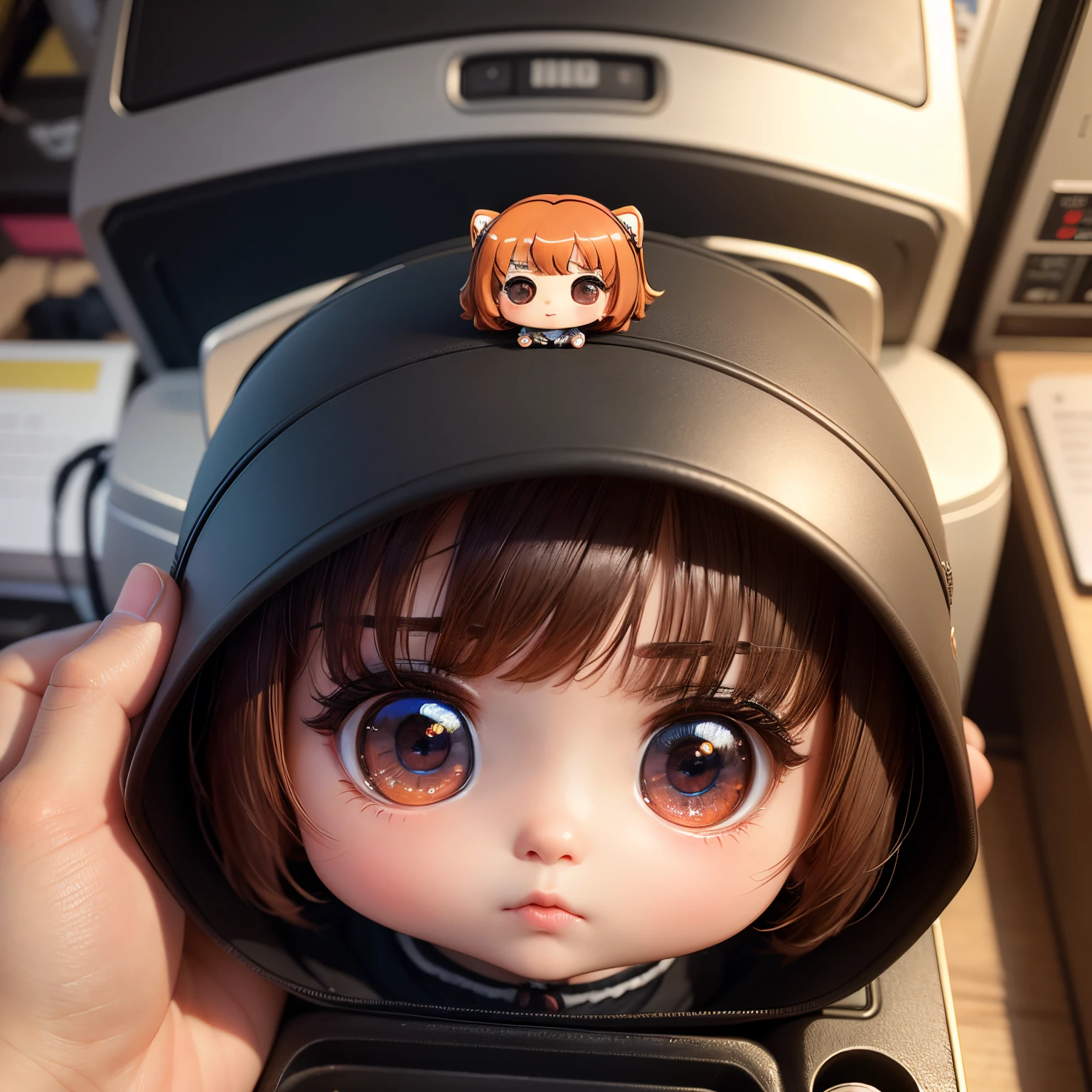 masterpiece、top-quality、ultra-detailliert、(Chibi Chara's Daughter:1.2)、computer test、