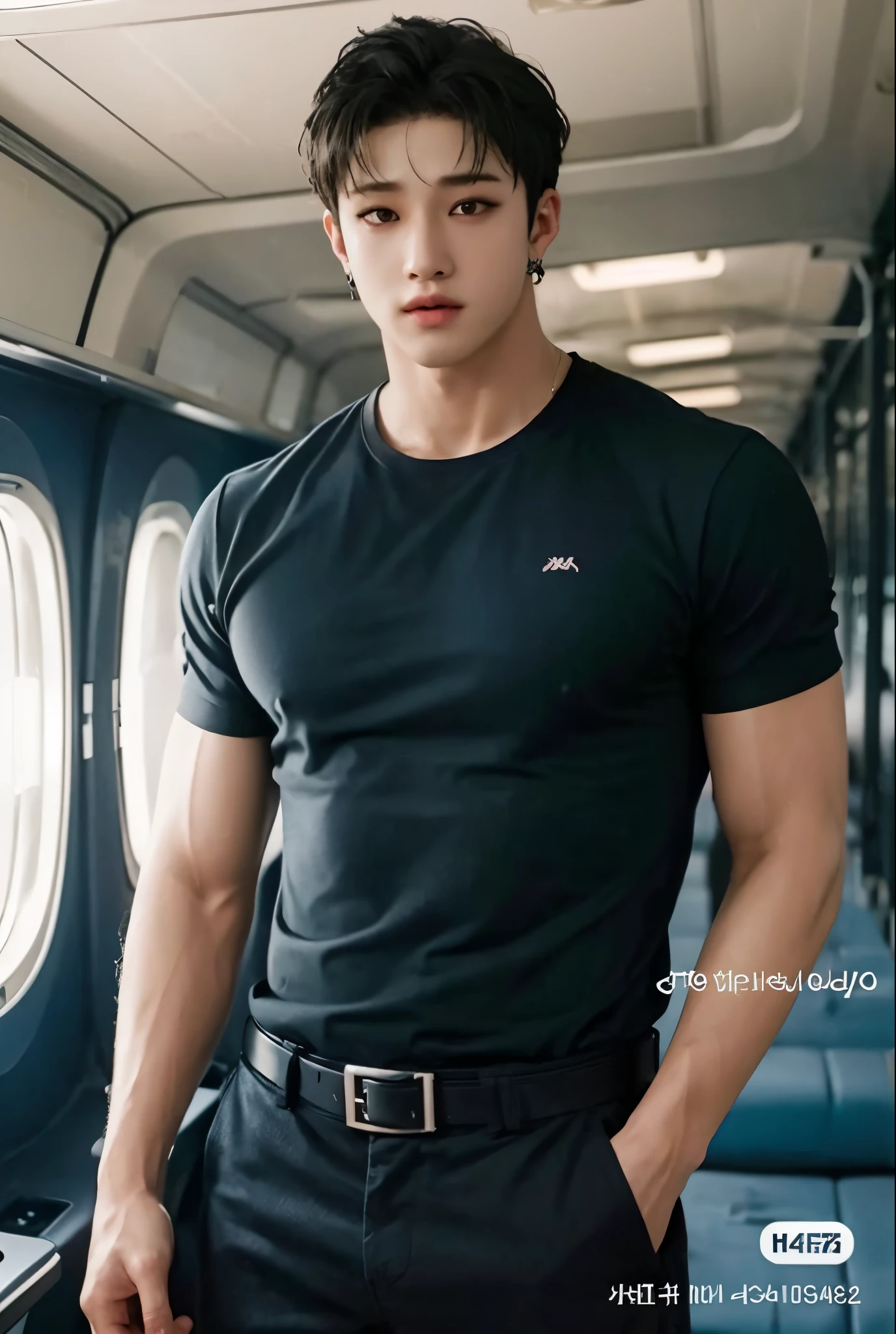 BANGCHAN FROM STRAYKIDS, IMAGEM ULTRAREALISTA EM HD 4K