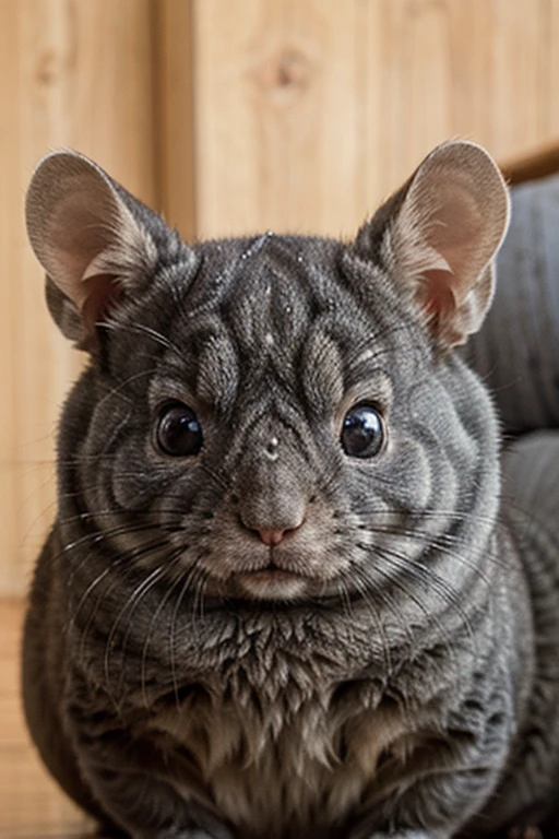 an enchilada with a chinchilla's head poking out