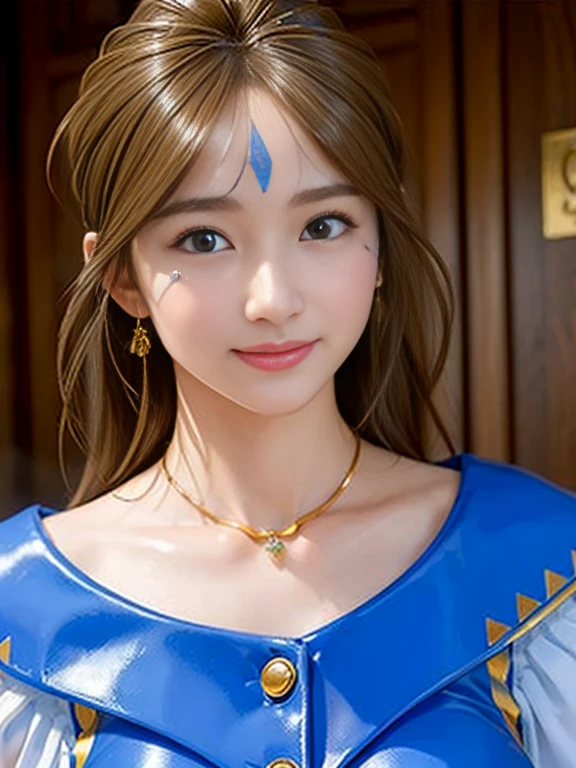 (masterpiece, bestquality:1.4), (stand:1.2), (Full body:1.2), (medium breast),kawaii , big angel wings, 1girls, bara, (Asian youth:1), (Bell Dandy, Bell Dandy_Blue_dress), necklace, (Goddess face symbol:0.8), looking at the audience, beautiful smile, Exquisite Face, high detail face, highly detail eyes, highly detailed skin, skin pores, subsurface scattering, realistic pupils, full face blush, full lips, detailed background, Depth of Field, volumetric light, crisp focus, Absurd, realistic proportions, good anatomy, (Realistic, hyperrealistic:1.4), HDR 16K,