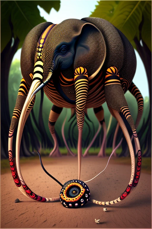 elephant spider hybrid