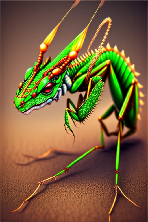 praying mantis dragon hybrid