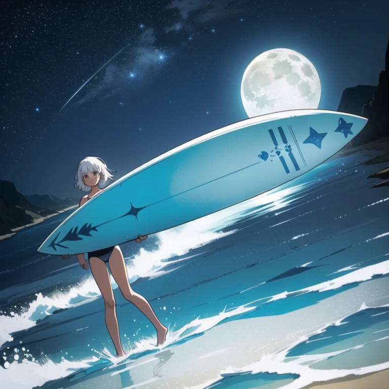 <lora:surfing-103-8:0.3> sfg103,
1girl, barefoot, water, ocean, surfing, surfboard,
swimsuit,
best quality, masterpiece, ultra detailed, 1girl,
solo,long_hair,smile,breasts,bangs,purple_eyes,grey_hair,teeth,grin,black_headwear,witch_hat,sharp_teeth,sidelocks, clothing_cutout, <lora:Witch(remake):0.6>
