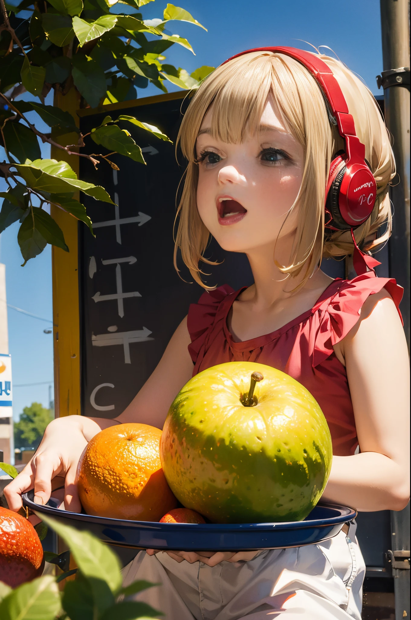 Music-loving fruit