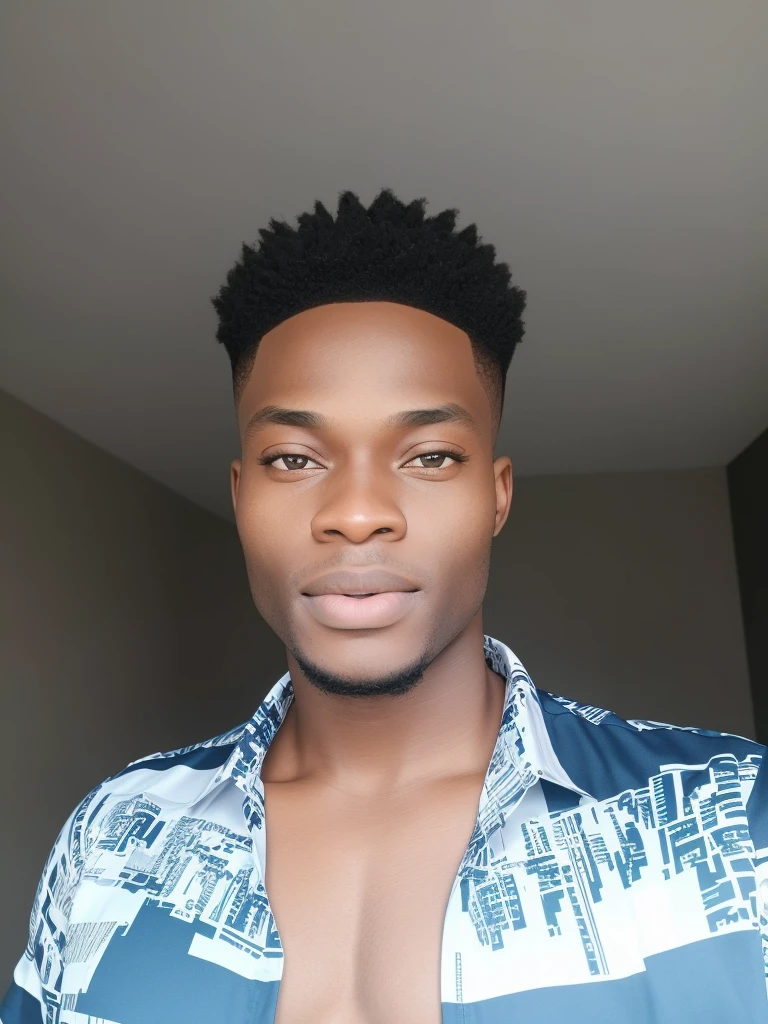 there a man with a shirt on posing for a picture, david uzochukwu, 2 7 years old, 2 3 years old, 2 4 years old, 2 2 years old, 2 8 years old, 2 9 years old, around 1 9 years old, 21 years old, godwin akpan, front profile