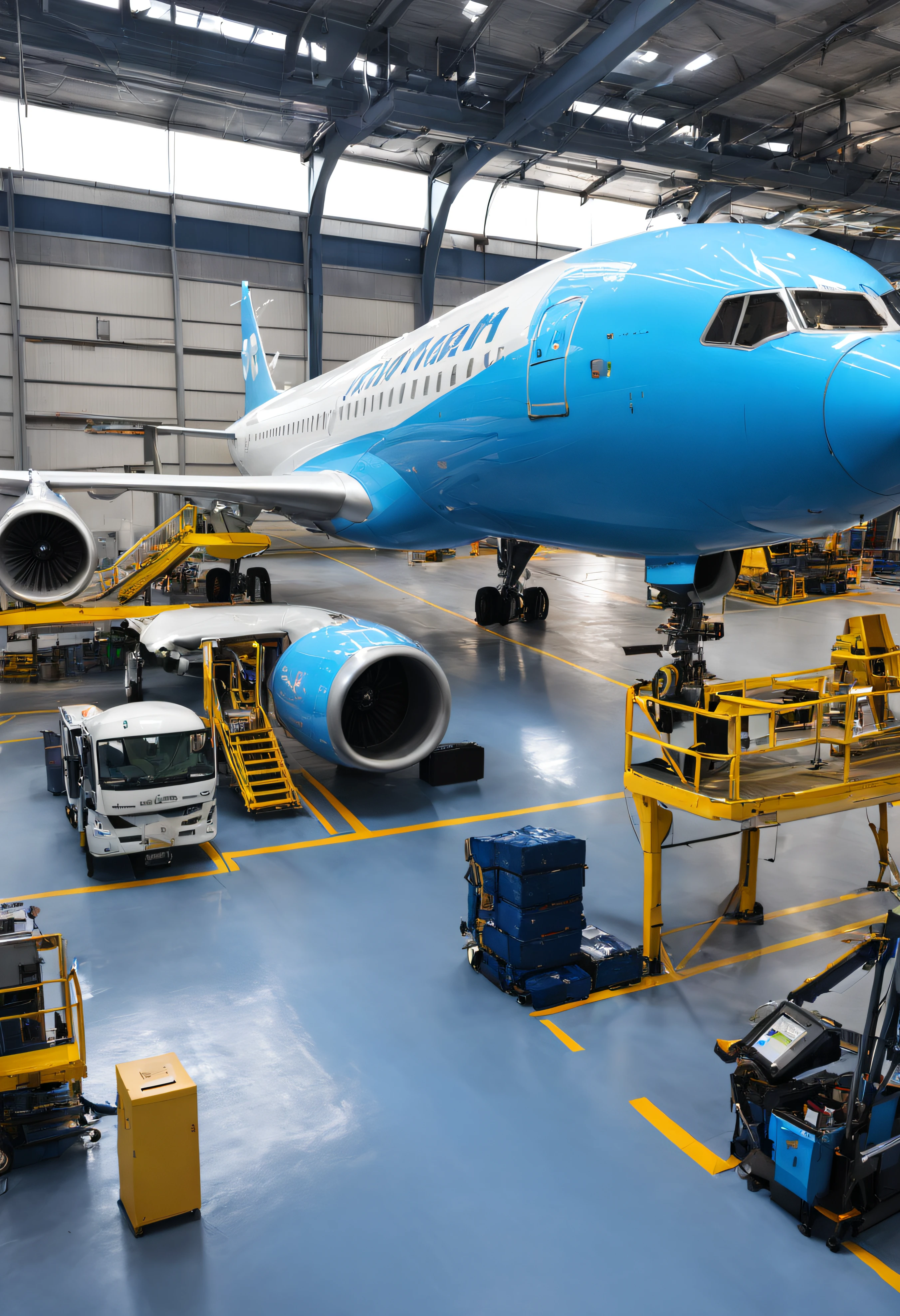 Xiamen Airlines aircraft maintenance sugwort