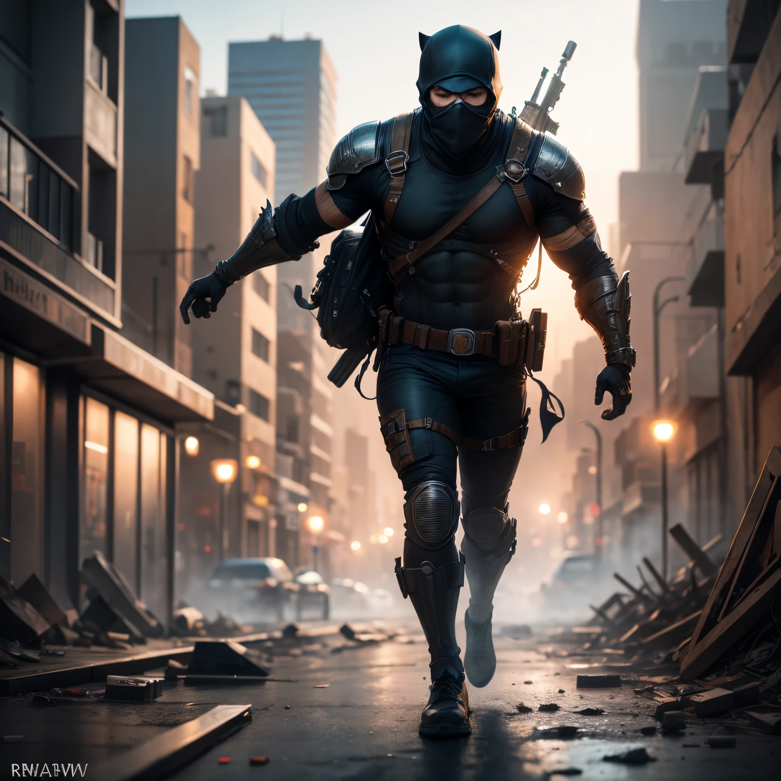 super high quality, 8k, RAW photo, realistic, dynamic drawing, misdeeds, robbery, destruction, background unsafe city