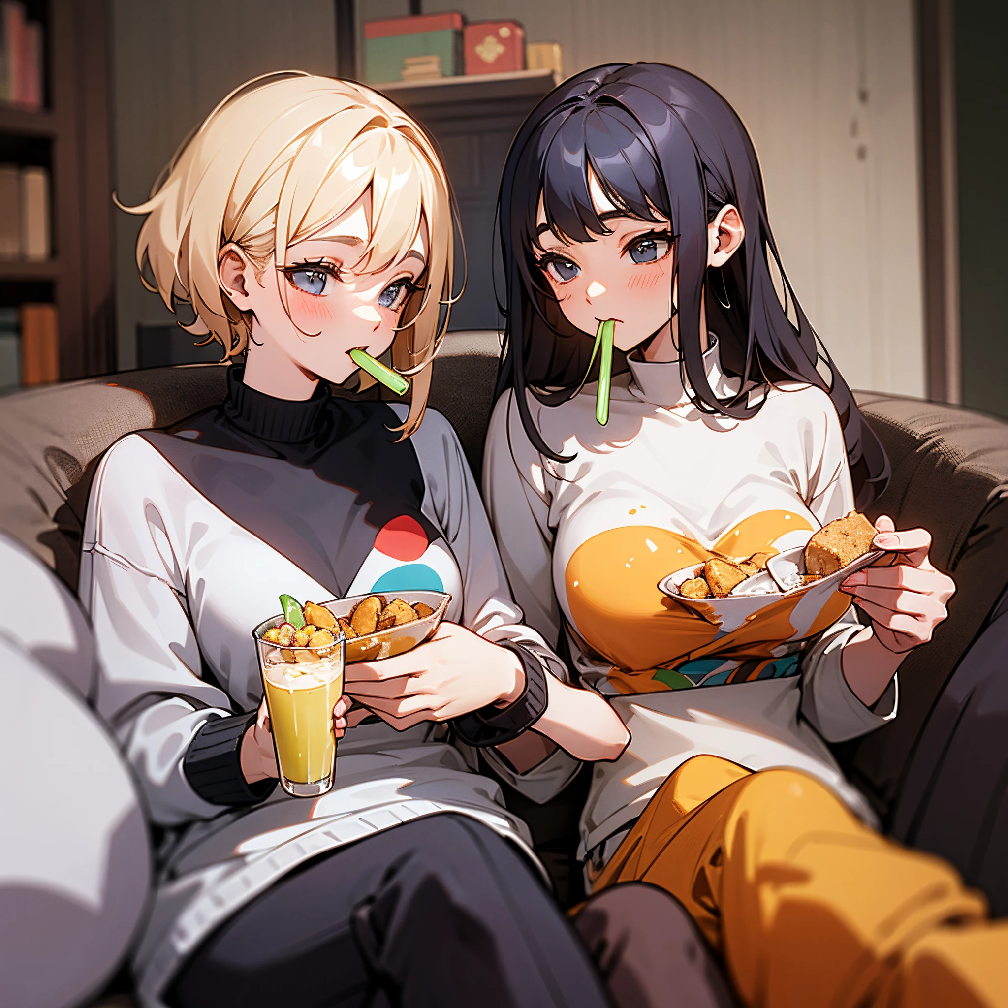"Netflix Snack Harmony"
Starting Scene:
Illustrate a couple facing a snack dilemma during their cozy "Netflix and chill" time.
Conflict Snapshot:
Show their differing snack preferences causing a bit of tension.
Cozy Netflix Setup:
Create a comfy scene with a Netflix setup in the background.
Snack Dilemma:
Highlight the clash between sweet and savory snack choices.
Solution Moment:
Capture the moment when they discover cimol isi keju as the perfect compromise.
Cimol Bliss:
Showcase the couple happily enjoying cimol isi keju, resolving their snack conflict.
Title:
Choose a title like "Netflix Snack Harmony" for the image.
Note:
Emphasize simplicity, focusing on the conflict, resolution, and joy brought by cimol isi keju.
2 / 2
Message ChatGPT…
ChatGPT can make mistakes. Consider checking important --auto --s2