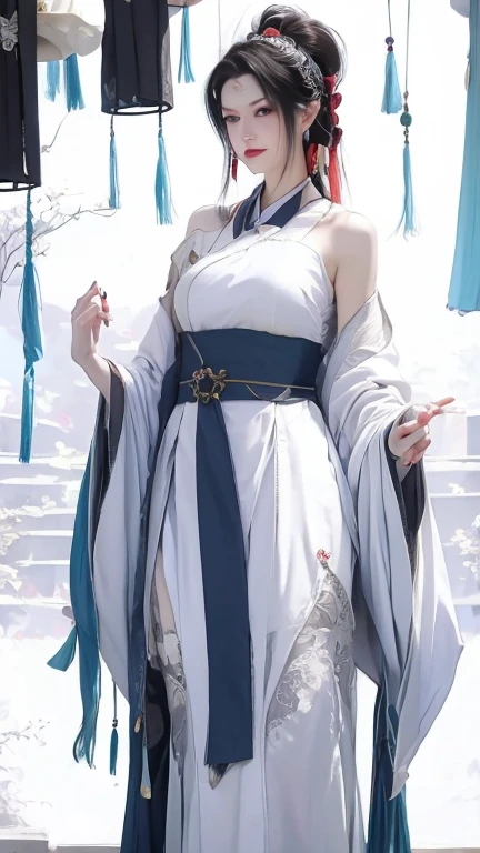 Best quality at best, tmasterpiece, , ,short, humongous large breast, White hair,Low double ponytail, a purple eye, Eugene Chris, thin twintails,, sea beach, Mare, White dress, White dress, white one piece, Straw Hat Hat,  (((the shy))), (Happy), Leaning forward, 夏天, from the above, hands out, Smiling,