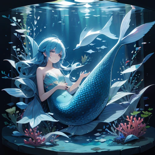 Mermaid aquarium