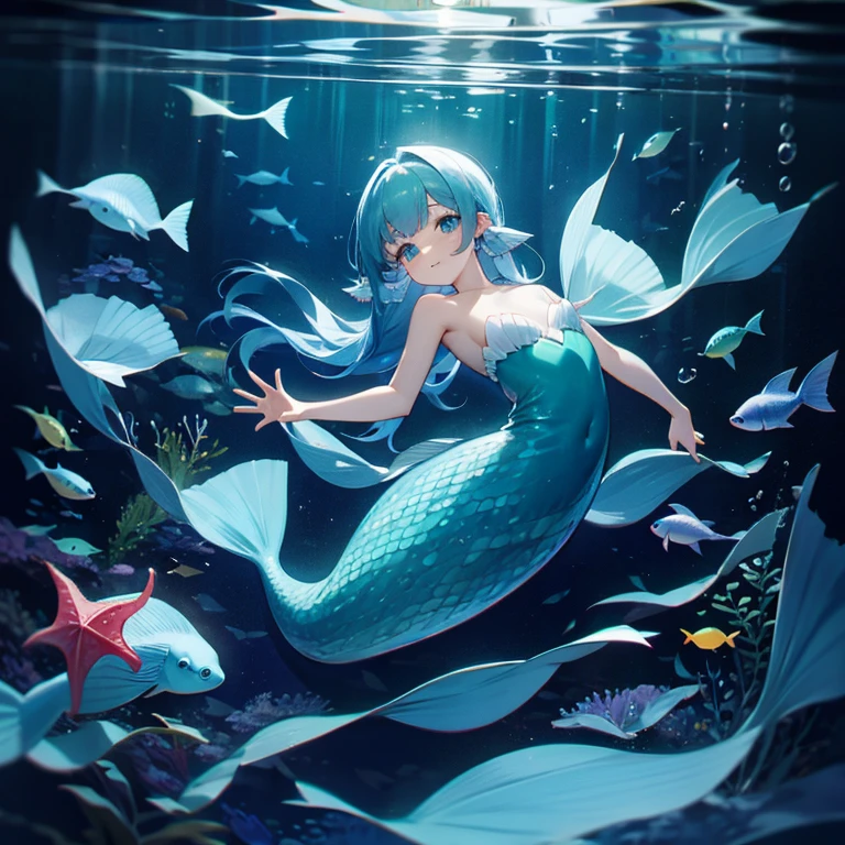 Mermaid aquarium