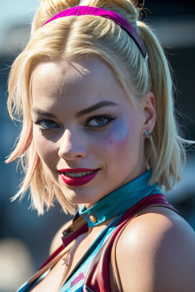 Margot Robbie as Harley Quinn in Suicide Squad, corpo inteiro, soft-lighting, dinamic angle, lifelike lighting, foto de Robert Adams, (textura natural da pele, hiper-realismo, luz suave, clear: 1.2), (detalhes intrincados: 1.12), obra-prima hdr, melhor qualidade, (foto altamente detalhada: 1.1), 8k, fotorrealista, (NSFW)