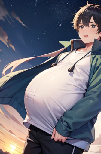 structurally correct、detaileds、(layered clothes:1.4)、creation、dust particles、smooth anime cg art、(Winter clothes,winter cold wind)、Confused expression of sexual excitement、tears、(Very tall and cool male college students)、Very tall, cool college boys get pregnant with their own sperm。 A boy who happened to visit an all-male countryside where men were impregnated.、We learn that all men are pregnant.。 And the boy was impregnated without any warning.。