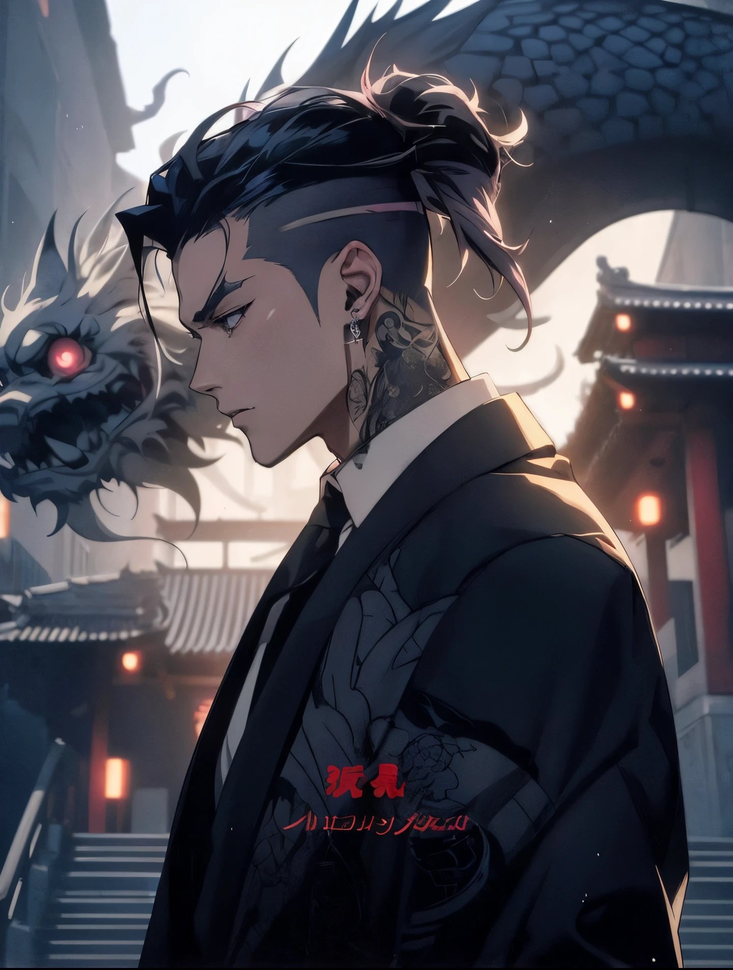 anime guy with pink hair smoking a cigarette in a dark room, handsome guy in demon slayer art, delicate androgynous prince, beautiful androgynous prince, neo noir style, trigger anime artstyle, male anime character, male anime style, artwork in the style of guweiz, beaten tech. neo noir style, handsome anime pose, neo - noir style