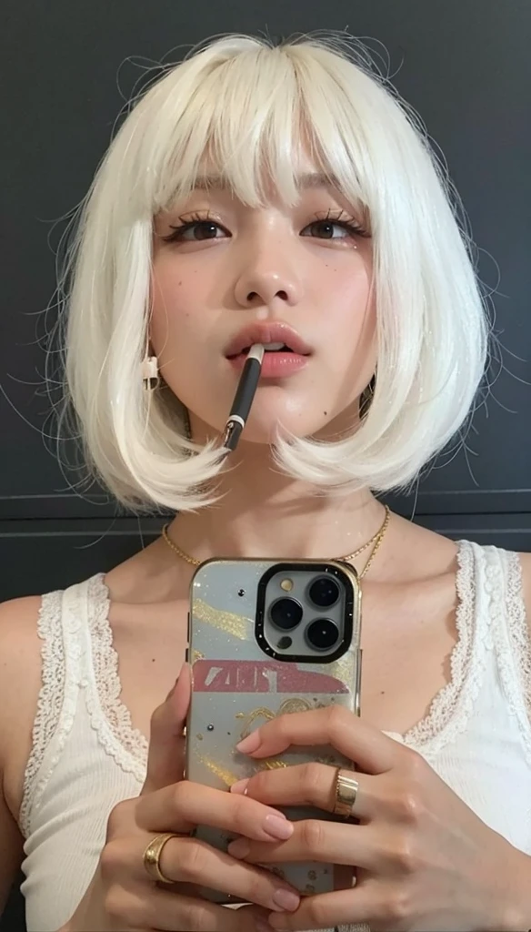 cigarro na boca, JENNIE KIM BLACKPINK