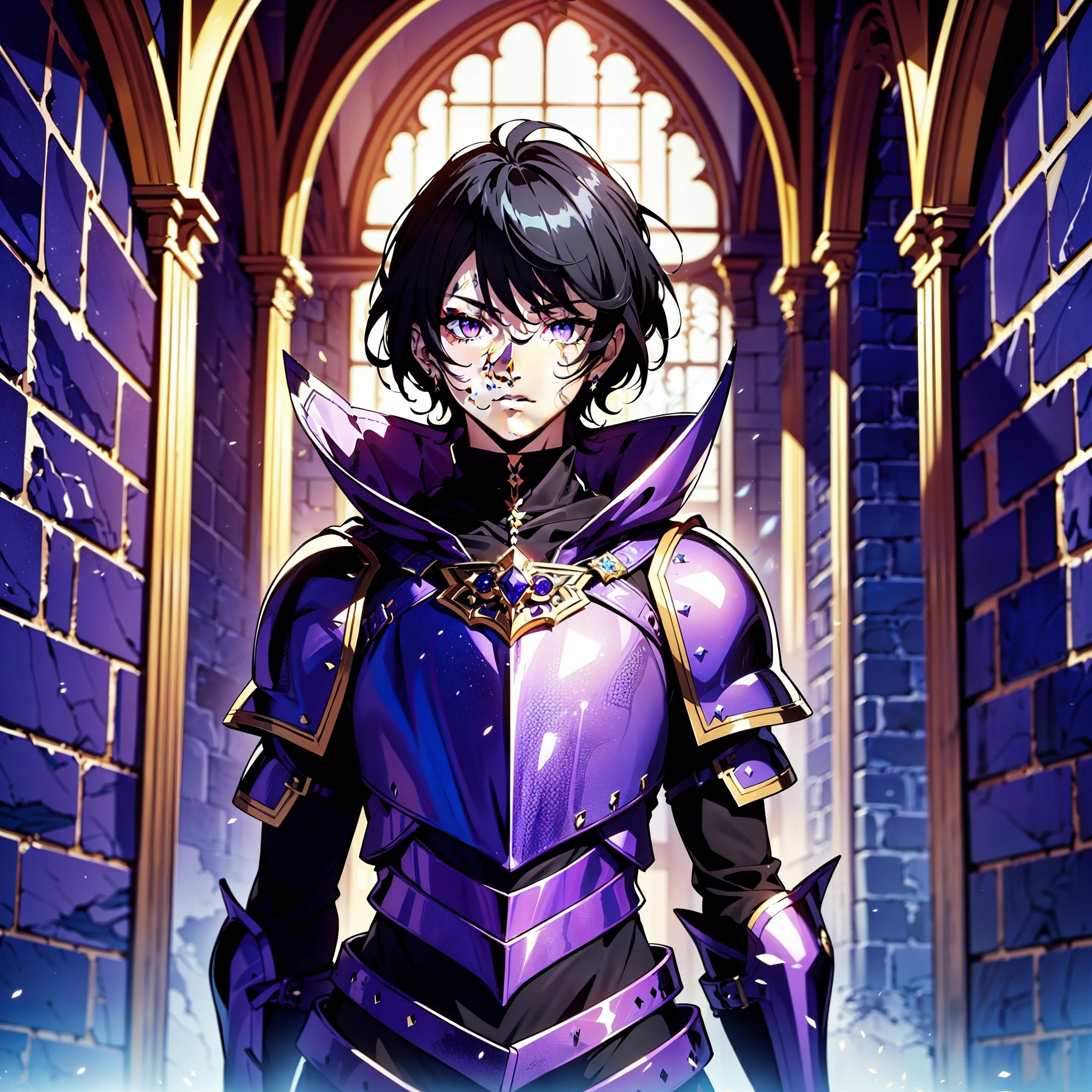 128K Ultra High Definition,
128K Ultra High Quality,
128K Ultra High Resolution,
Best Definition,
Best Quality,
Best Resolution,
Perfectly Detailed,
Perfectly Designed,
Extremely Detailed,
Extremely Designed,
Hyper Detailed,
Hyper Definition,
Hyper Quality,
Hyper Resolution,
Masterpiece,
(((Anime))),
Body Shot,
(((Boy))),
Handsome,
Muscular Body,
(((Black Mid Hair))),
(((Purple Eyes))),
(((Hyper Detailed & Perfectly Designed With Ultra High Quality Blue Sapphire Warlord Armor))),
(((Inside Of Medieval Royal Palace Background Scenery))),
