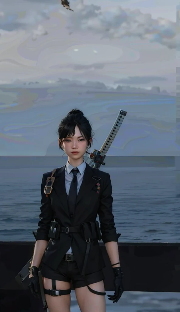 1girl, medium shot of two characters, beautiful screenshot, with fully detailed faces, ayami kojima and lyde caldwell, uhd realistic faces, realistic artstyle, unreal engine : : rave makeup, in game, realism artstyle, realistic boy face, realistic female faceasterpiece:1.2, best quality), (real picture, intricate details), raytracing, detailed face, extremely detailed CG unity 8k wallpaper