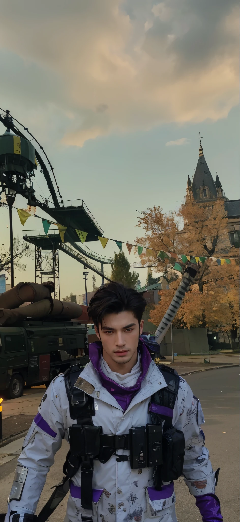 3d, ultra hd quality, man face same as remain, same as original picture, super high resolution, handsome, top-quality, high resolution, realisitic, masterpiece, handsome face, 4K, with a well-proportioned body, cloth texture, intricate details, handsome detailed face, background, well-proportioned face