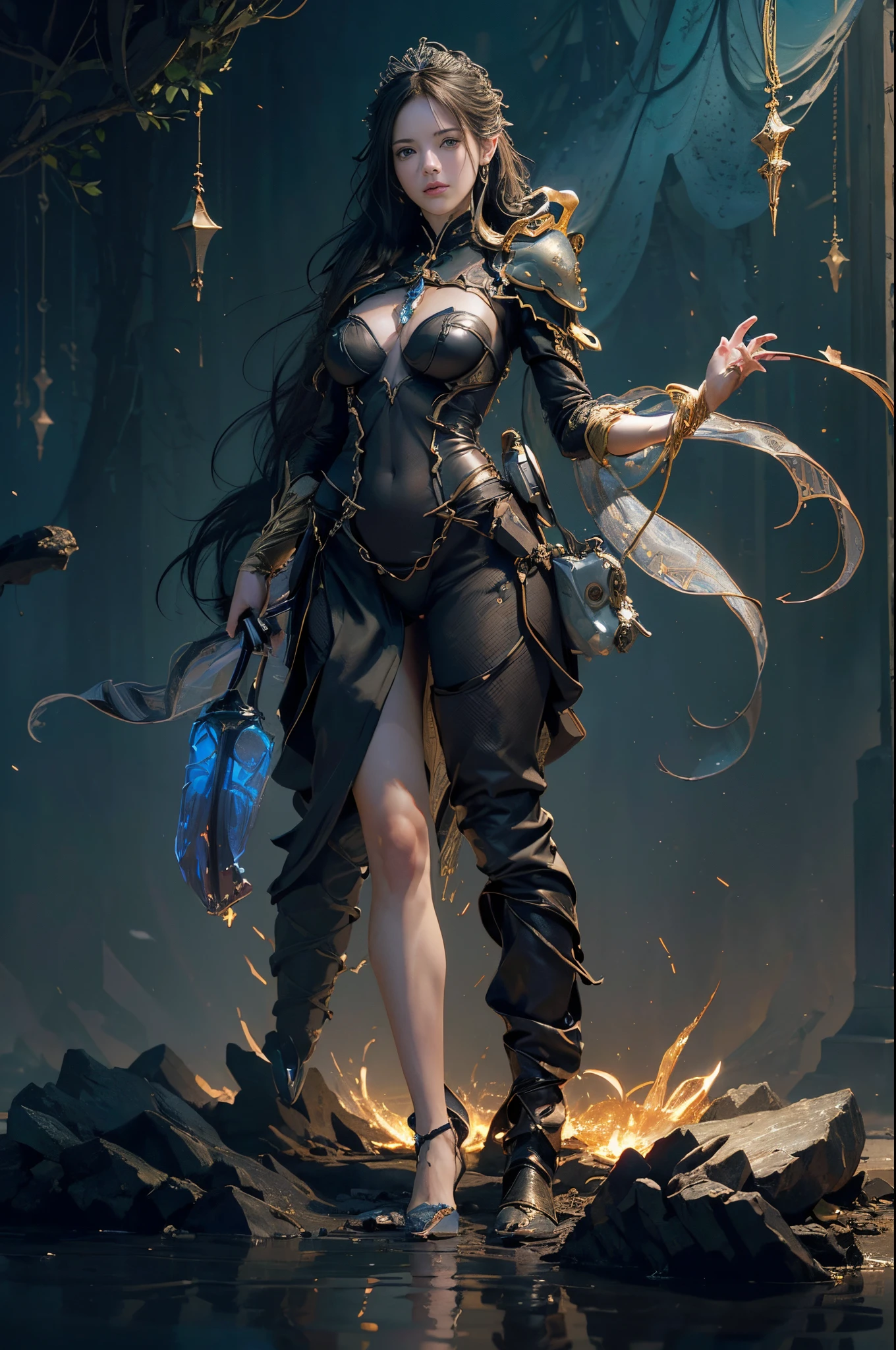 ((Sculpture design))，((full body portrait of person:1.6))，((undying))，((tmasterpiece))，【Create a LOGO based on：(femele:1.4)， (Sci-fi explorer:1.4) Wear a helmet with a hexagonal glass visor, [Style-Psycho:10], stare into the distance，Next to one (Crashed spaceship:1.2), (摩洛解放阵线，，mature，big chest and thin waist，long leges，)，(Enchanting figure)，(Perfect woman)】，(Computer graphic arts:1.4)， (s fractal art: 1.2)，(( 32K，A high resolution，hyper HD，))， (( Professional Quality，Perfect photography， Ray traching， perfect volumetric lighting， High quality octane rendering， High quality vectors))， ((hyper-detailing:1.2，Complicated details:1.2))， ((ultra real photo，フォトリアリスティック，3 Rendering))，((epic image))，(Blind box toy style：1.6)，(( Background with，Deep dark background:1.2，with black background))，((Detailed faces))，((詳細な目))，((Clean the skin))，（correct hand：1.6），（Complete and beautiful five fingers：1.6），（Head and body proportion anatomical model:1.6），(Anatomically correct perspective and occlusion：1.5)，（Correct anatomy：1.5），(Add a base:1.6)，(Tangled pedestal:1.6)，(Character-centric:1.4)， (greg rutkovsky:0.8)，フォトリアリスティック，best quality，