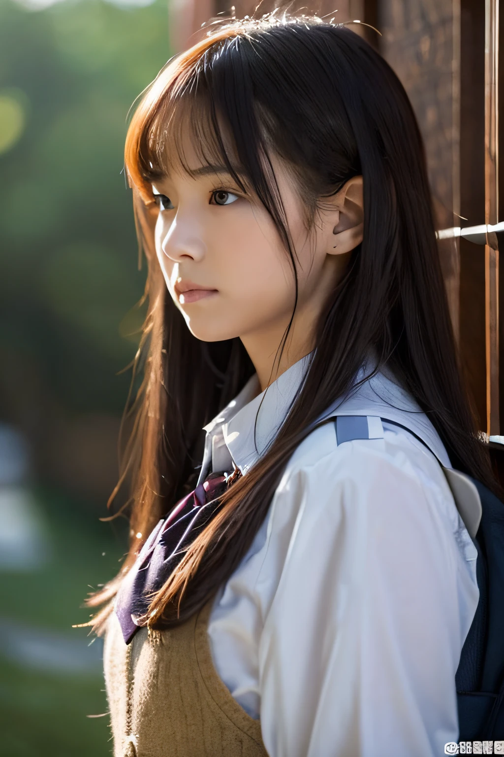 A woman with a mysterious atmosphere、know trivia well、Facing the front、someone who looks like a school teacher
