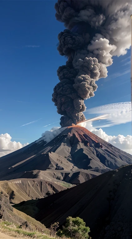 volcano eruption