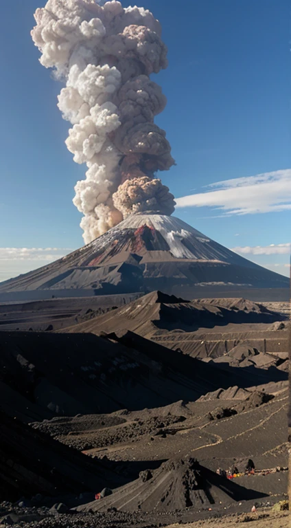 volcano eruption