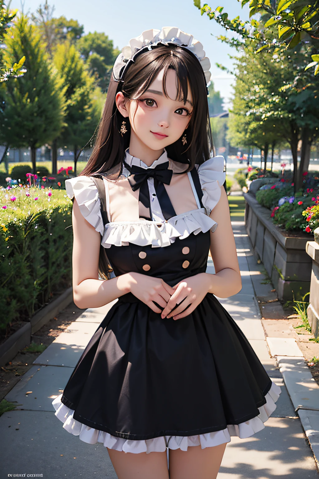 (table top, highest quality:1.2), 8K, 85mm, official art, RAW photo, absurd, black haired, (blue eyes, lolita fashion, sweet lolita, gothic, dress:1.2), idol face, Upper body, beautiful girl, gardeniass, copenhagen, short sleeve, grace, Sophisticated, gardenia, film grain, chromatic aberration, sharp focus, face light, dynamic lighting, cinematic lighting,(( blush、Contemptuous look, avert your eyes、look down shyly:1.2))、(((lift up the skirt、I can see white pants、Sujiman、slit)))、