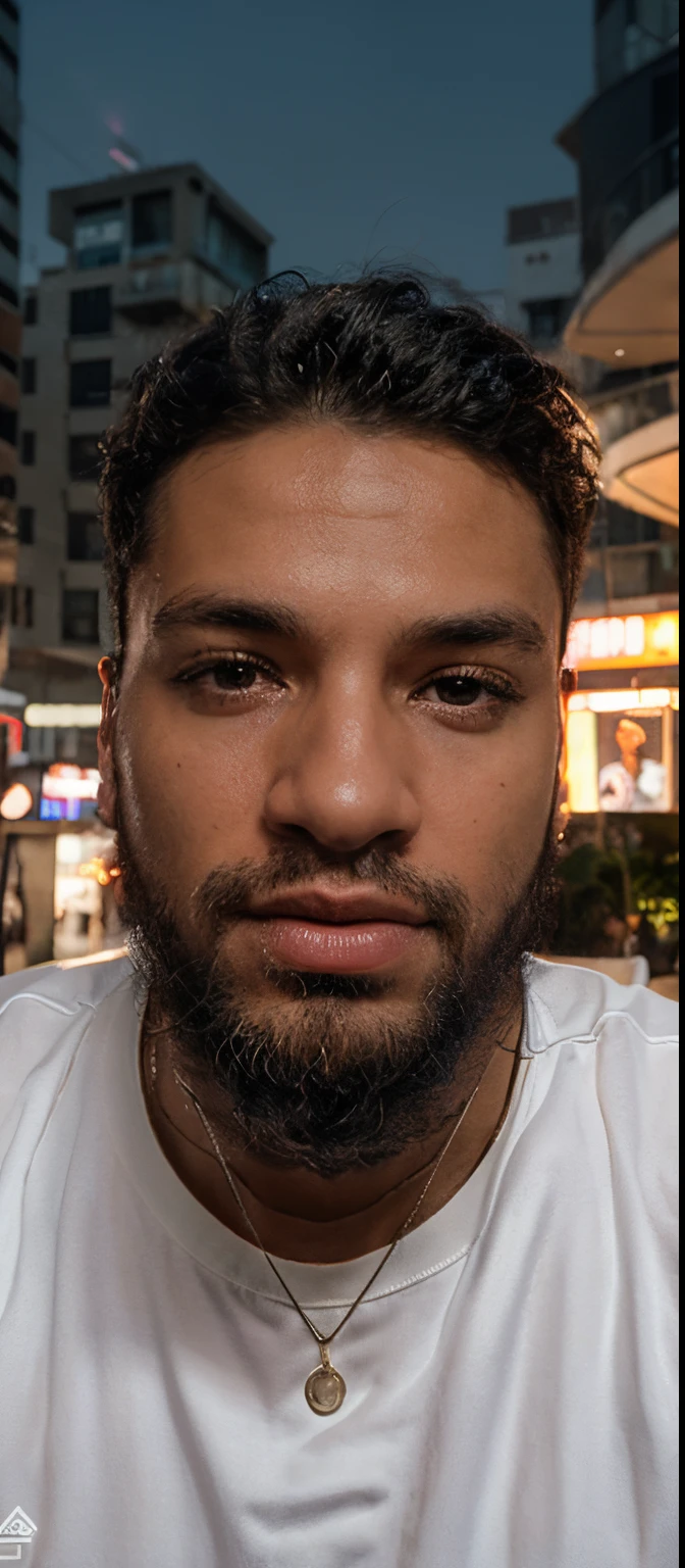 Mudar o fundo da jaqueta estilosa cyberpunk, menino bonito,rosto real 8k,ultra realistic