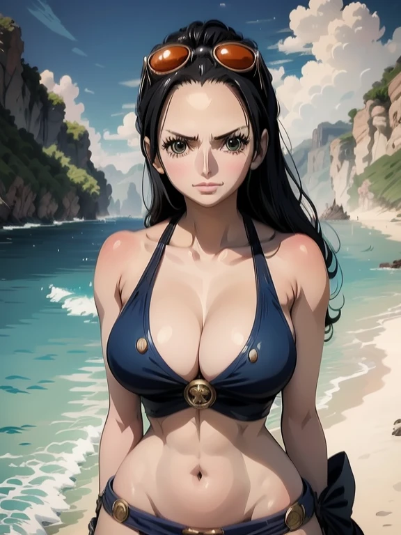 menina anime, Nico Robin, Anime de One Piece,