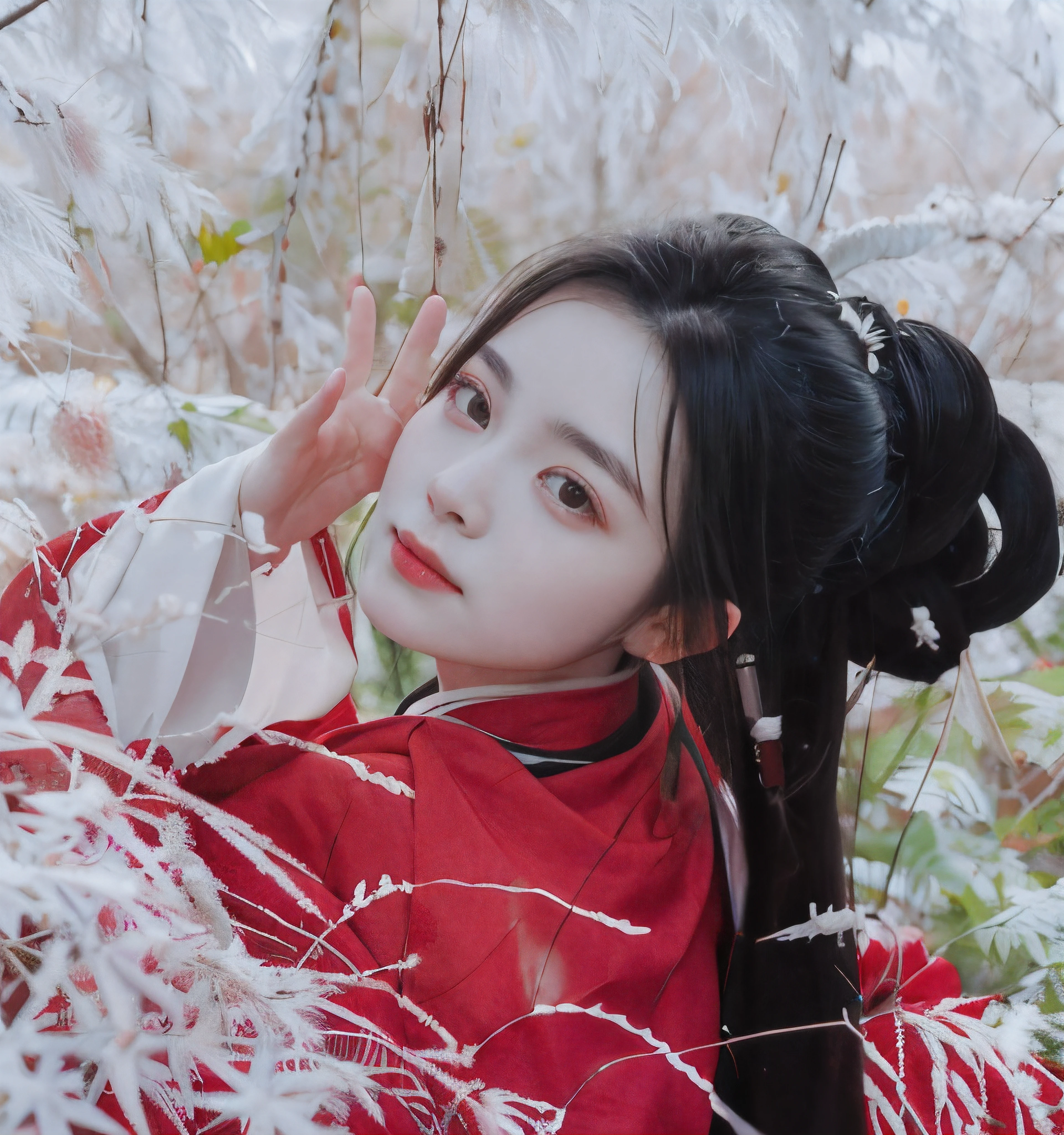 Hanfu,Good face,Normal face shape,