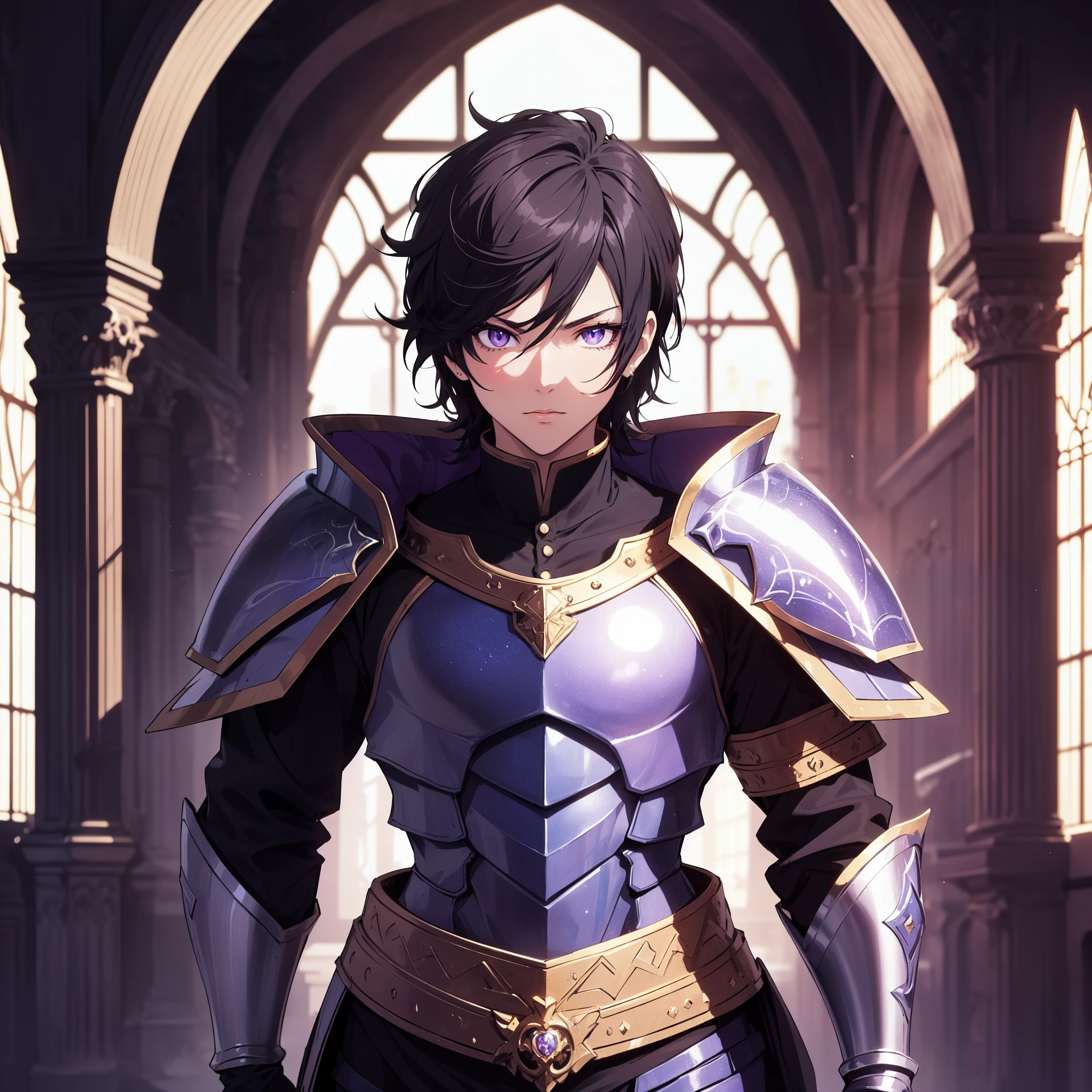128K Ultra High Definition,
128K Ultra High Quality,
128K Ultra High Resolution,
Best Definition,
Best Quality,
Best Resolution,
Perfectly Detailed,
Perfectly Designed,
Extremely Detailed,
Extremely Designed,
Hyper Detailed,
Hyper Definition,
Hyper Quality,
Hyper Resolution,
Masterpiece,
(((Anime))),
Body Shot,
(((Boy))),
Handsome,
Muscular Body,
(((Black Mid Hair))),
(((Purple Eyes))),
(((Hyper Detailed & Perfectly Designed With Ultra High Quality Blue Sapphire Warlord Armor))),
(((Inside Of Medieval Royal Palace Background Scenery))),