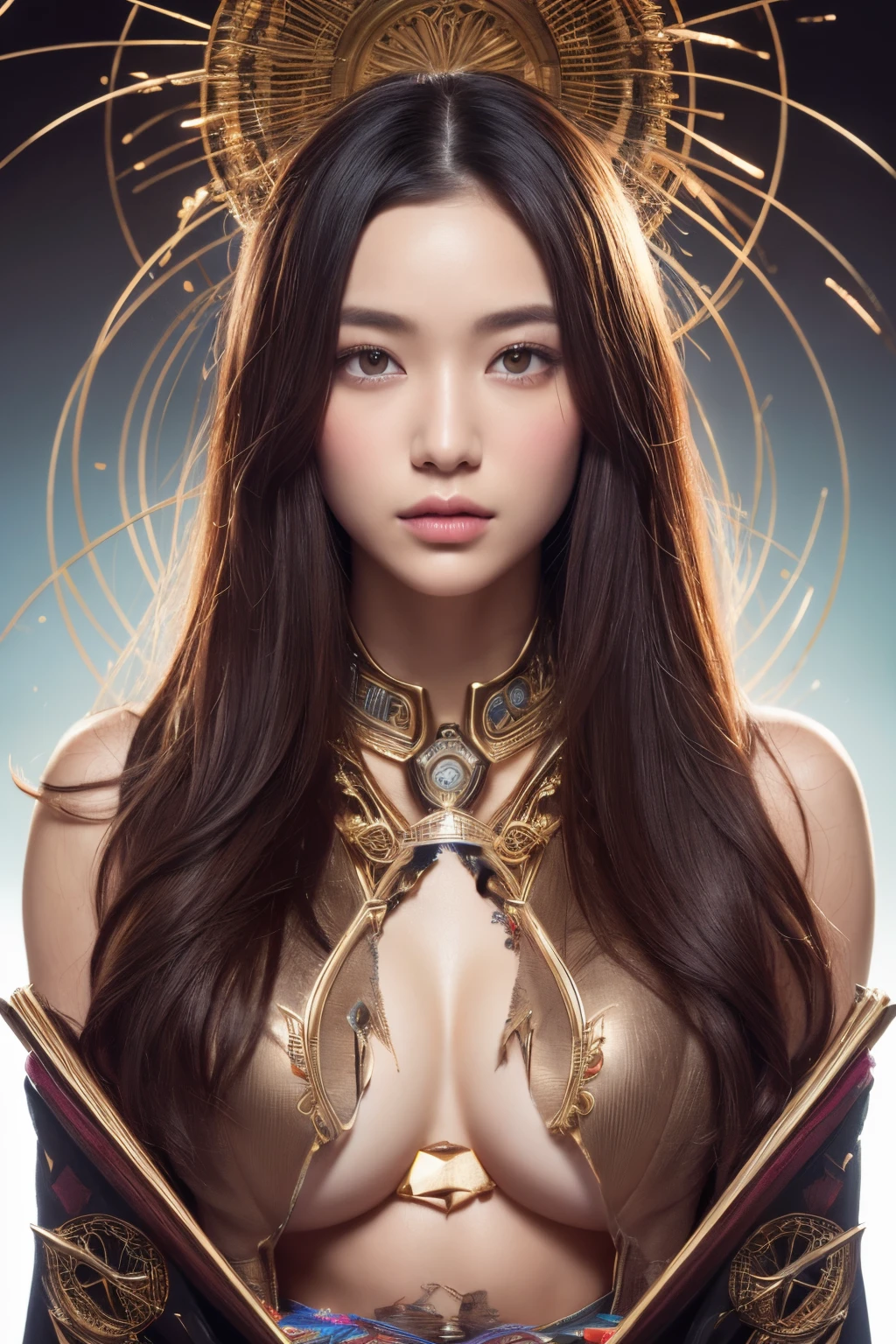 Clean bare skin、Reproduce realistic skin texture in detail、