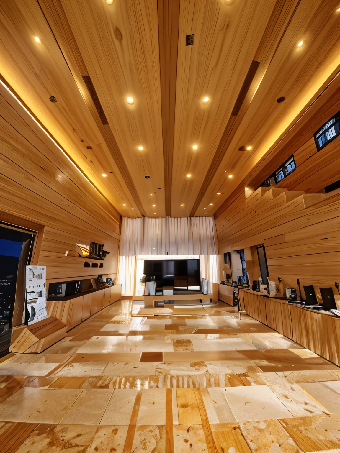 Modern living room interior