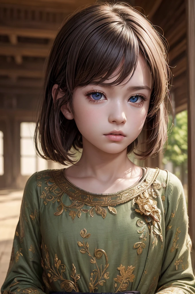 (Solo:1.5),(masutepiece:1.5),(Best Quality:1.5),(Bust:1.3),amazing,Beautiful detailed,highly detailed wallpaper,the Extremely Detailed CG Unity 8K Wallpapers,extremely delicate and beautiful eyes,1boy, Green eyes,child