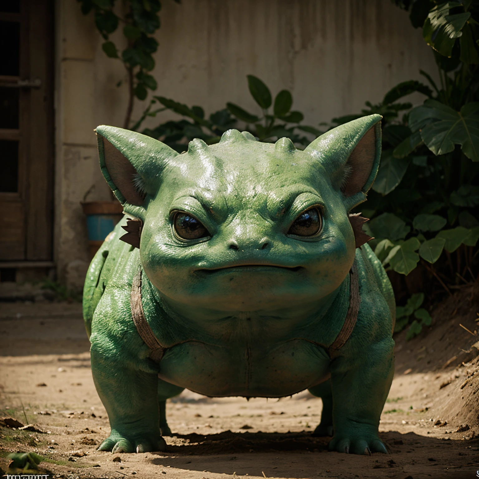 poster do filme bulbasaur，A mais alta qualidade de imagem，cinematic texture，uma obra-prima，tmasterpiece，