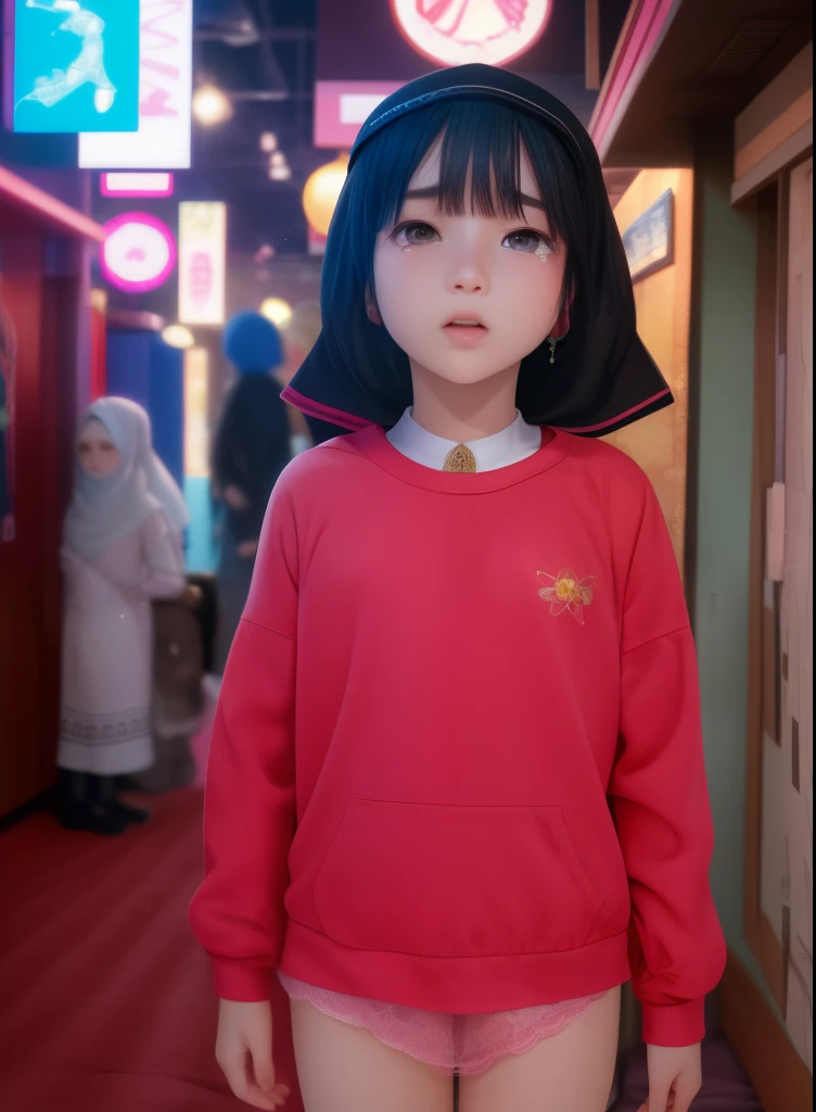 (((HIJAB MALAY GIRL))), top-quality、masterpiece、Surreal、((childs room))、((Stuffed animals are on display.))、transparent Gymnastic suit、japanes、Pupils、tiny girl、The appearance of the child、Height 140cm、hchool girl、small body of a child、streaks、Thin leg、report、Sunlight、Human Realistic Skin、Glossy skin、a picture、full bodyesbia. (((TEARS))), (((PINK LACE))), (((SKINNY BOOBS))), (((TIGH MINI SKIRT))), (((FLAT CHEST))), (((FLAT BOOBS))), (((PINK NIPPLES))), ((SADNESS))., (TEARS), ((TEARS)), ((TEARS)), ((TEARS)), ((TEARS)), ((TEARS)), ((TEARS)).