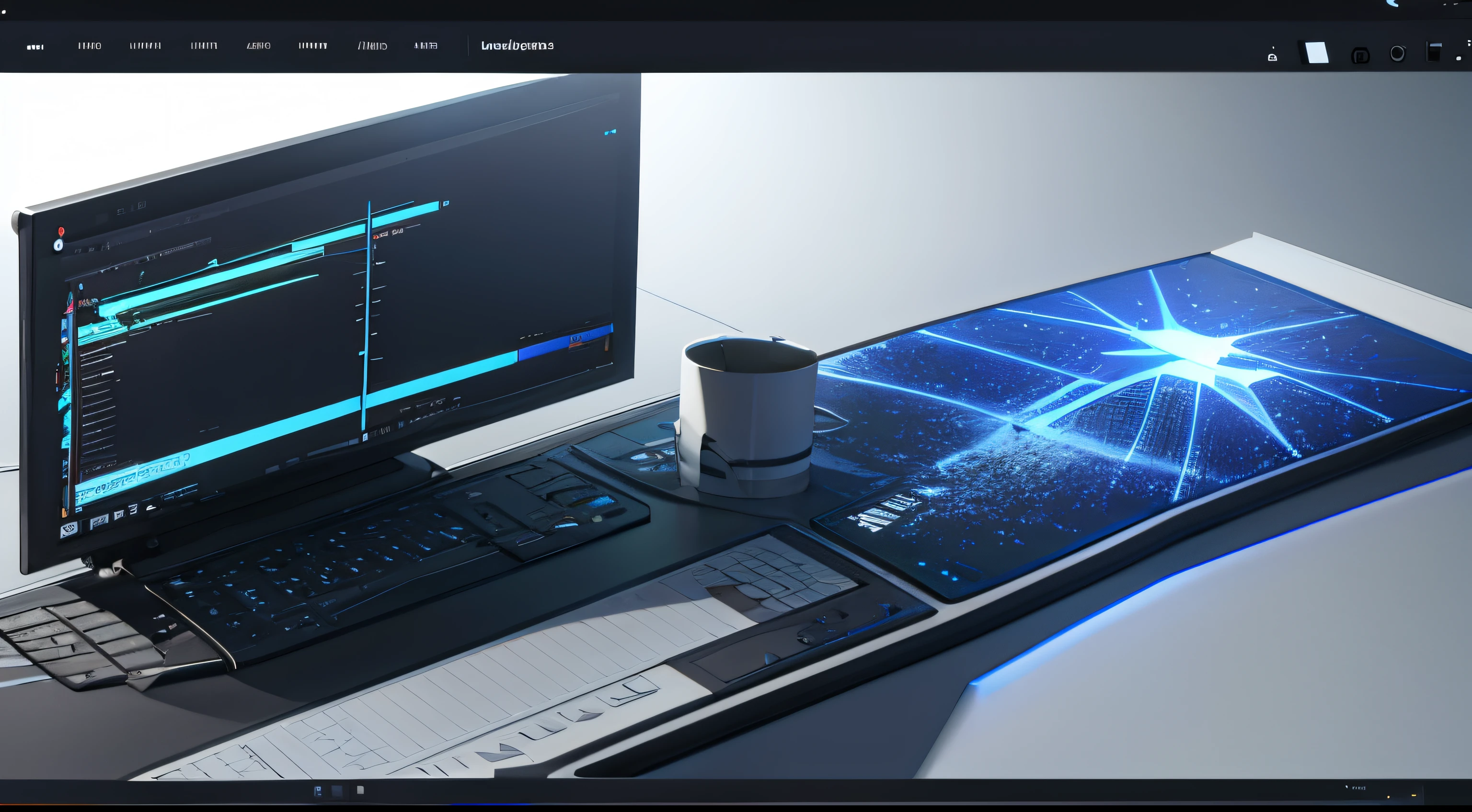 Engaging 3D visualization featuring stunning graphs、glinting